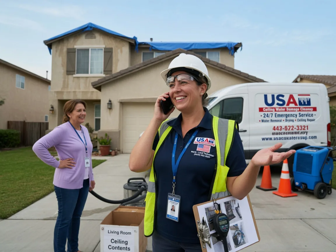 Ceiling Water Damage Restoration Gentryville, IN FAQs