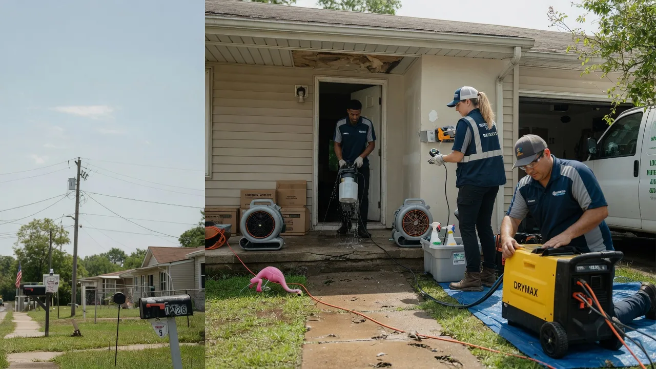 Storm Damage Water Removal in Gentryville, IN near me